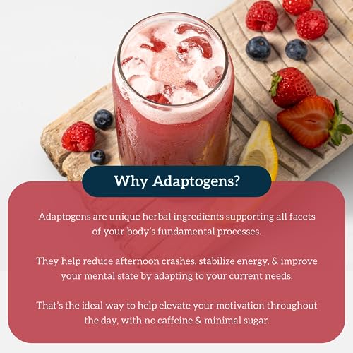 Organifi Red Juice - Vegan Energy Powder - Berry-Flavored Adaptogen Drink - Caffeine Organifi Au supplements