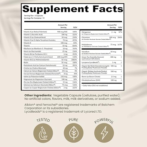 HPD Rx ONE Immunity Boost Multivitamin HPV Supplements for Women and Men HPD Rx Au supplements