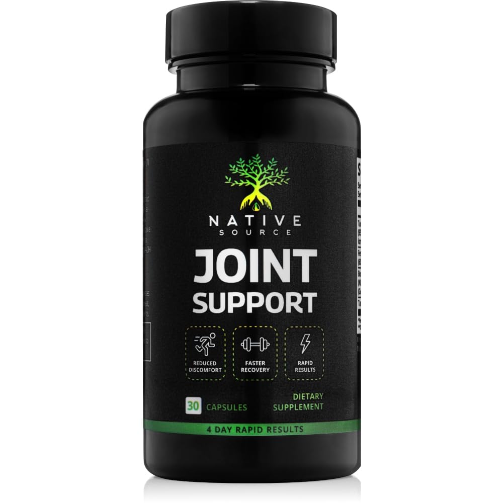 Native Source Joint Support Supplement - Turmeric - Tamarind - Boswellia - Fenugreek Native Source Au supplements