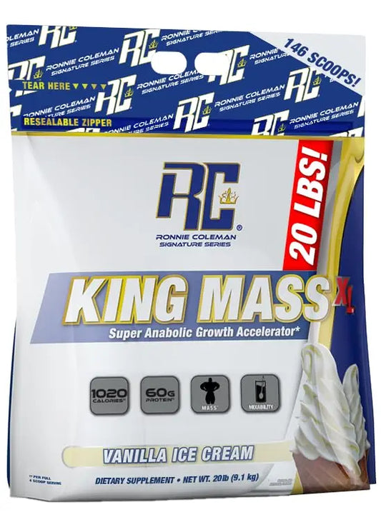 Ronnie Coleman Signature Series King Mass XL Mass Gainer Protein Powder, Muscle Gainer Ronnie Coleman Signature SeriesAU supplements