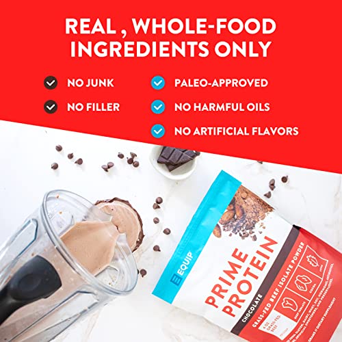 Equip Foods Prime Protein - Grass Fed Beef Protein Powder Isolate - Paleo and Keto Equip Au supplements