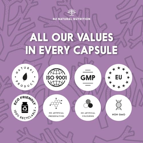 Marine Collagen with Hyaluronic Acid for Skin Care, Hair Care, Joints. Magnesium, Vitamin C. Hydrolysed Collagen Supplements N2 Natural Nutrition Au supplements