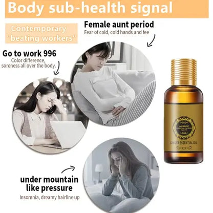 (2pc 60ml) Belly Drainage Ginger Oil, Slimming Tummy Ginger Oil, Ginger Oil Drainage Massage YG LianKaiAU supplements