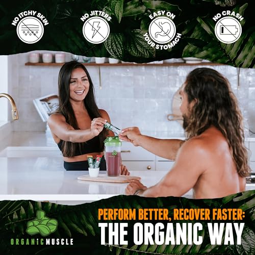 Organic Muscle Superfood Pre Workout Powder for Men & Women, Passionfruit Guava Organic Muscle Au supplements