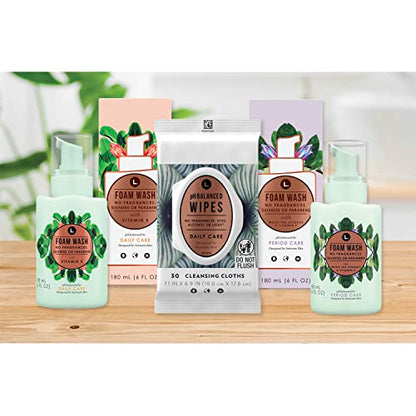 L. Fragrance Free Period Care Foaming Wash, pH Balanced, Free from Fragrances, Sulfates L.US supplements