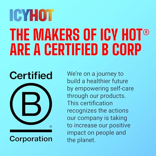 Icy Hot Original Pain Relief No-Mess Roll-On Applicator, Fast-Acting Pain Relief with Max Strength Menthol 16%, Contrast Therapy for Backaches, Joints, Muscle Strains and Arthritis, 2.5 oz Icy Hot Au supplements
