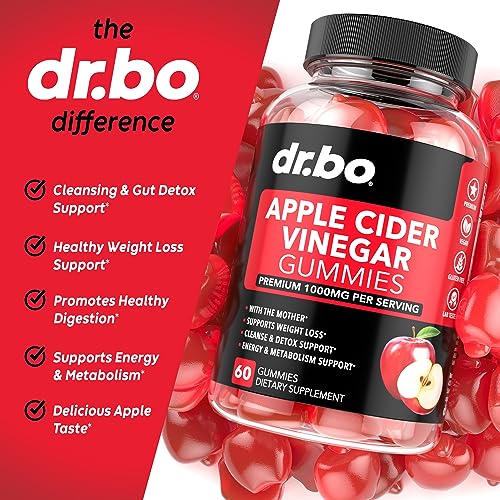 ACV Apple Cider Vinegar Gummies - Natural Support for Advanced Weight DR. BO Au supplements