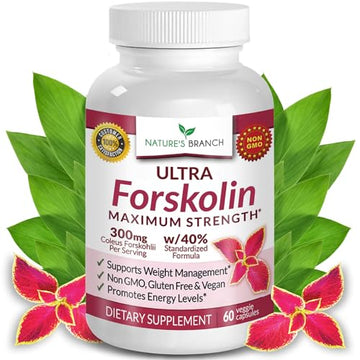 Premium 100% Ultra Pure Forskolin for Weight Loss Max Strength w/ 40% Standardized Nature's Branch Au supplements