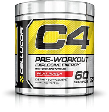 Cellucor C4 Explosive Pre Workout w/Creatine Nitrate - 60 Servings - Fruit Punch Cellucor Au supplements