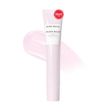 Glow Recipe Glass Balm Lip Treatment - 12Hr Hydrating Lip Balm & Moisturizer with Hyaluronic Acid to Smooth, Plump & Protect from Dryness, High Shine Finish - Clear Tint, Ice Bingsoo (15 ml) Glow Recipe Au supplements