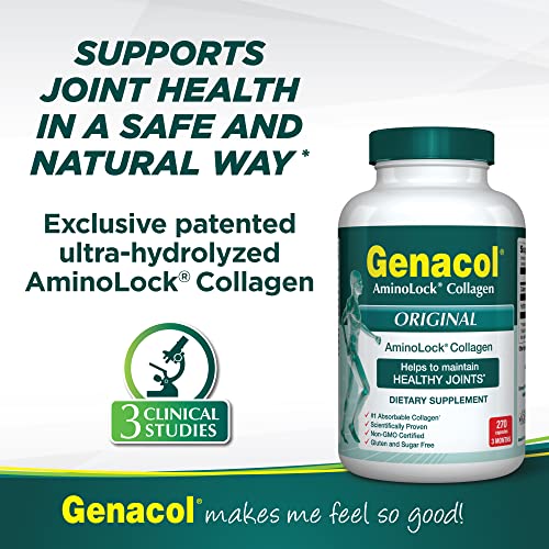 GENACOL Joint Supplement Collagen Pills for Joint Support - 270 Premium Collagen Genacol Au supplements