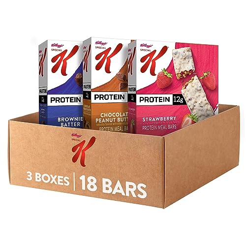 Kellogg's Special K Protein Meal Bars, Meal Replacement, Bulk Protein Snacks, Variety Pack Special K Au supplements
