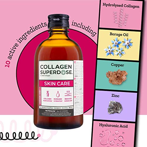 Collagen Superdose Skincare by Gold Collagen | Patented Liquid Collagen Peptides Supplement COLLAGEN SUPERDOSE by Gold Collagen Au supplements