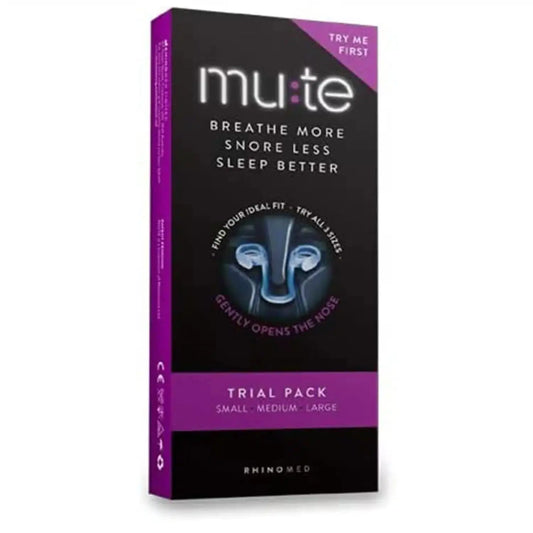 Rhinomed Mute Nasal Dilator for Snore Reduction - Anti-Snoring Aid RhinomedAU supplements