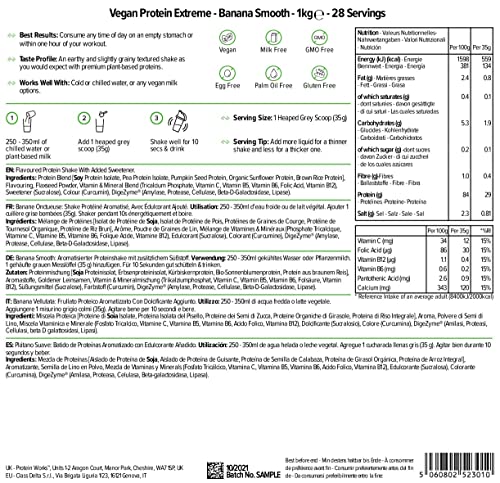 Protein Works - Vegan Protein Extreme | 29g Plant Based Protein | Added Vitamin Blend Protein Works Au supplements