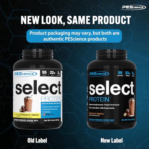 PEScience Select Low Carb Protein Powder, Chocolate Truffle, 27 Serving, Keto Friendly PEScience Au supplements