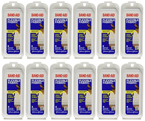 Band-Aid Flex Fabric Travel Pack - 8 Count, Pack of 12 Band-Aid Au supplements