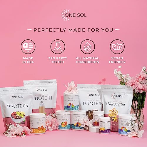 One Sol Lean Plant Protein Powder Horchata, Low Carb, Gluten Free One Sol Au supplements