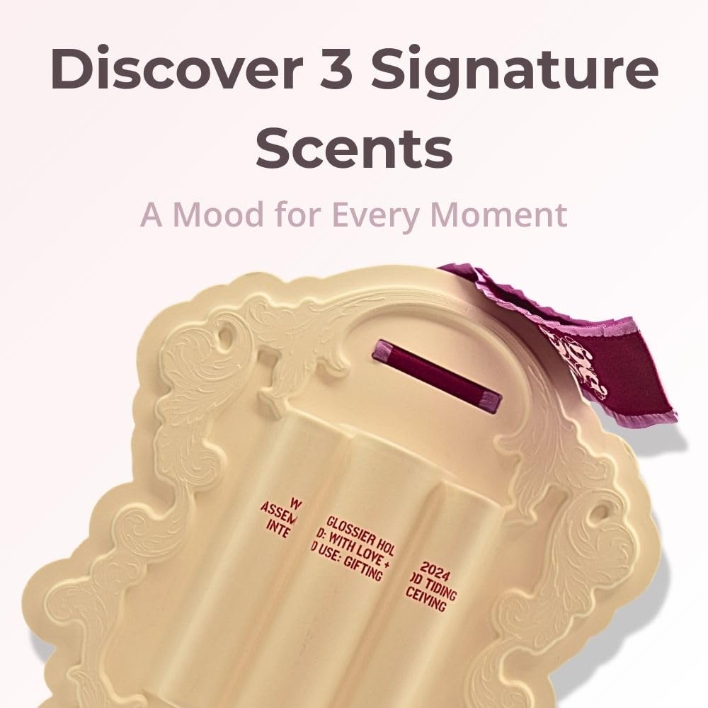 Glossier You Discovery Travel Perfume Spray Gift Set - Limited Edition Trio: Warm Clean, Serene Woody, Dreamy Gourmand Scents - You, Doux, Rêve. Glossier Au supplements