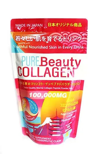 Pure Beauty Collagen 100,000mg Marine Collagen Powder Mix Pure Beauty CollagenAU supplements