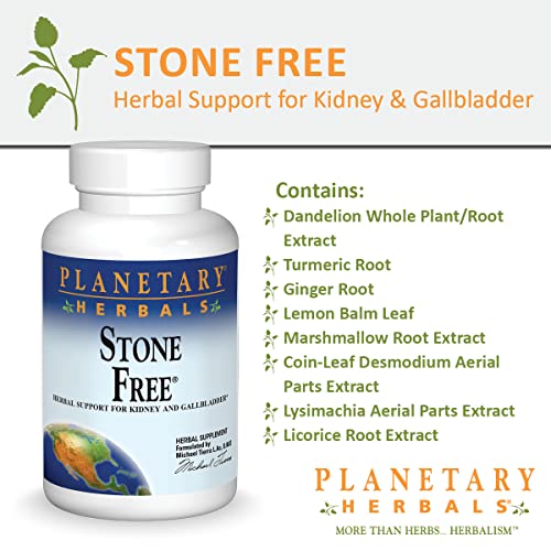 Planetary Herbals Stone Free Tablets, 90 Count Planetary Herbals Au supplements