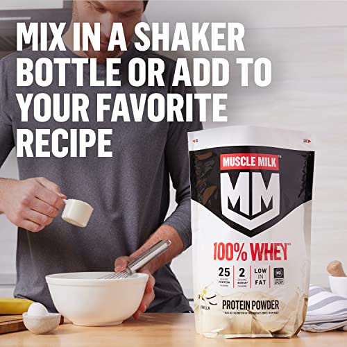 Muscle Milk 100% Whey Protein Powder, Chocolate, 5 Pound, 66 Servings, 25g Protein Muscle Milk Au supplements