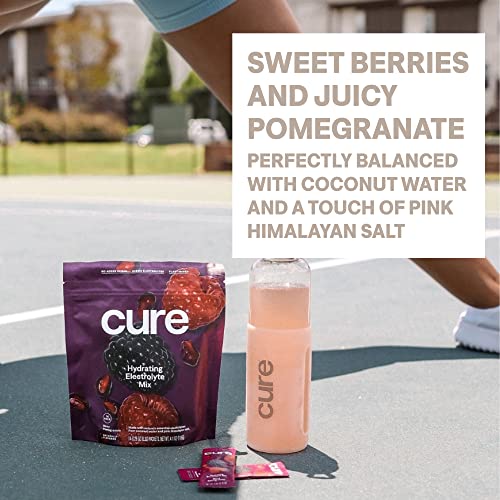 Cure Hydrating Plant Based Electrolyte Mix | FSA & HSA Eligible | Powder for Dehydration Cure Hydration Au supplements