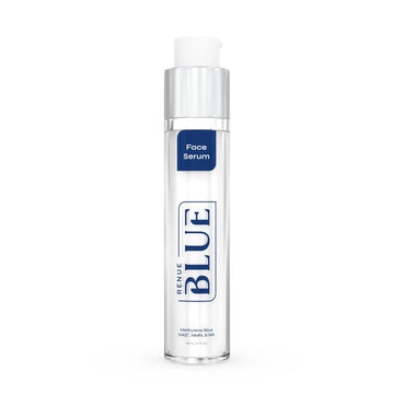 Renue Blue Methylene Blue Face Serum - Liposomal NAD+ Complex and Nutrients for Skin Rejuvenation, Deep Hydration, and Anti-Aging Support Renue By Science Au supplements