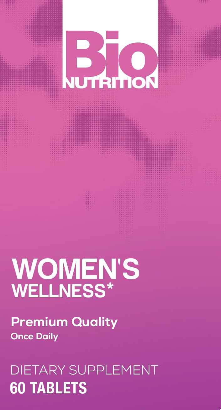 Bio Nutrition Women Wellness Tabs, 60 Count Bio Nutrition Au supplements
