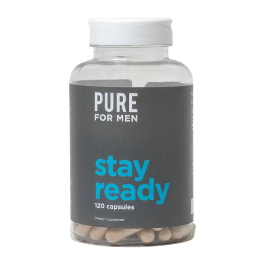 Pure for Men Original Vegan Cleanliness Stay Ready Fiber Supplement Pure for MenAU supplements