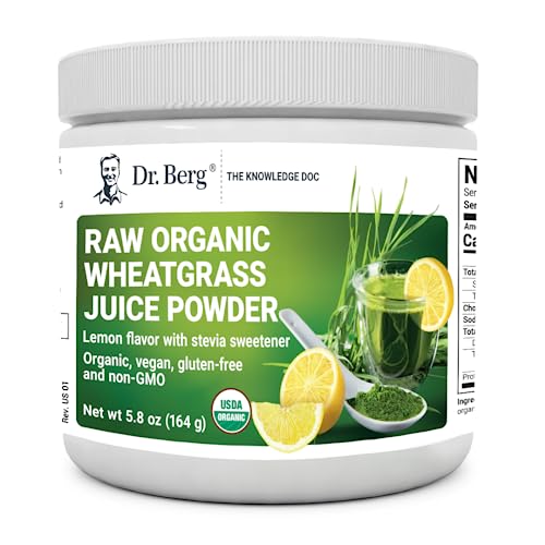 Dr. Berg USDA Certified Organic Green Powder Superfood (60 Servings) - Made with Raw Dr. Berg Nutritionals Au supplements