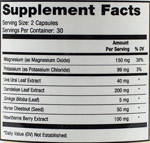 Capisette Water Retention Support - Reduces Swollen Feet, Ankles, and Legs - Reduce Progressive Health Au supplements