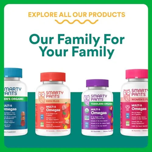 SmartyPants Organic Prenatal Vitamins for Women, Multivitamin Gummies: Biotin, Methylfolate, Omega 3 (ALA), Vitamin D3, C, Vitamin B12, B6, A, K2 & Zinc SmartyPants Au supplements