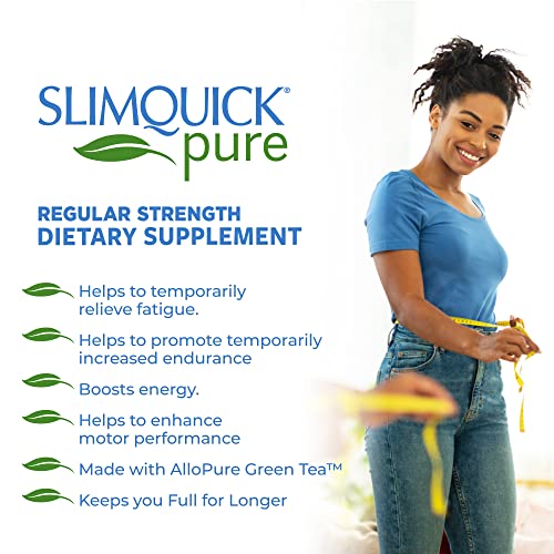 Slimquick Pure 3x Regular Strength Pills for Women to Help Achieve Weight Goals, Helps Metabolism SlimQuick Au supplements