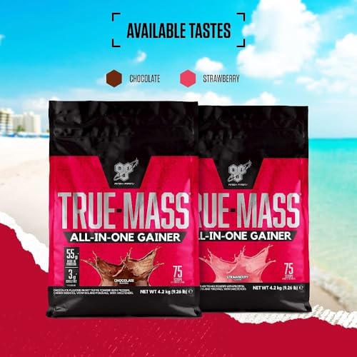 BSN True Mass All-In-One Gainer Protein and Carbohydrate Powder with Creatine BSN Au supplements