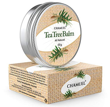 TEA TREE OIL BALM -100% All Natural | Great Cream for Soothing Irritations like Eczema Chamuel Au supplements
