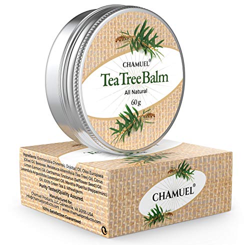 TEA TREE OIL BALM -100% All Natural | Great Cream for Soothing Irritations like Eczema Chamuel Au supplements