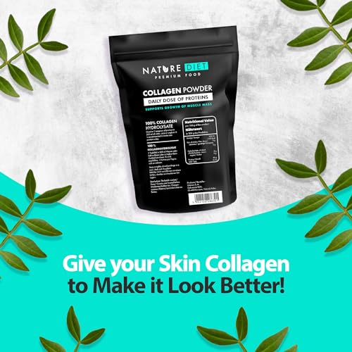 Nature Diet - Collagen Powder 600 g | Hydrolysate | Unflavored | Collagen Peptides | Source of Protein Nature Diet Au supplements
