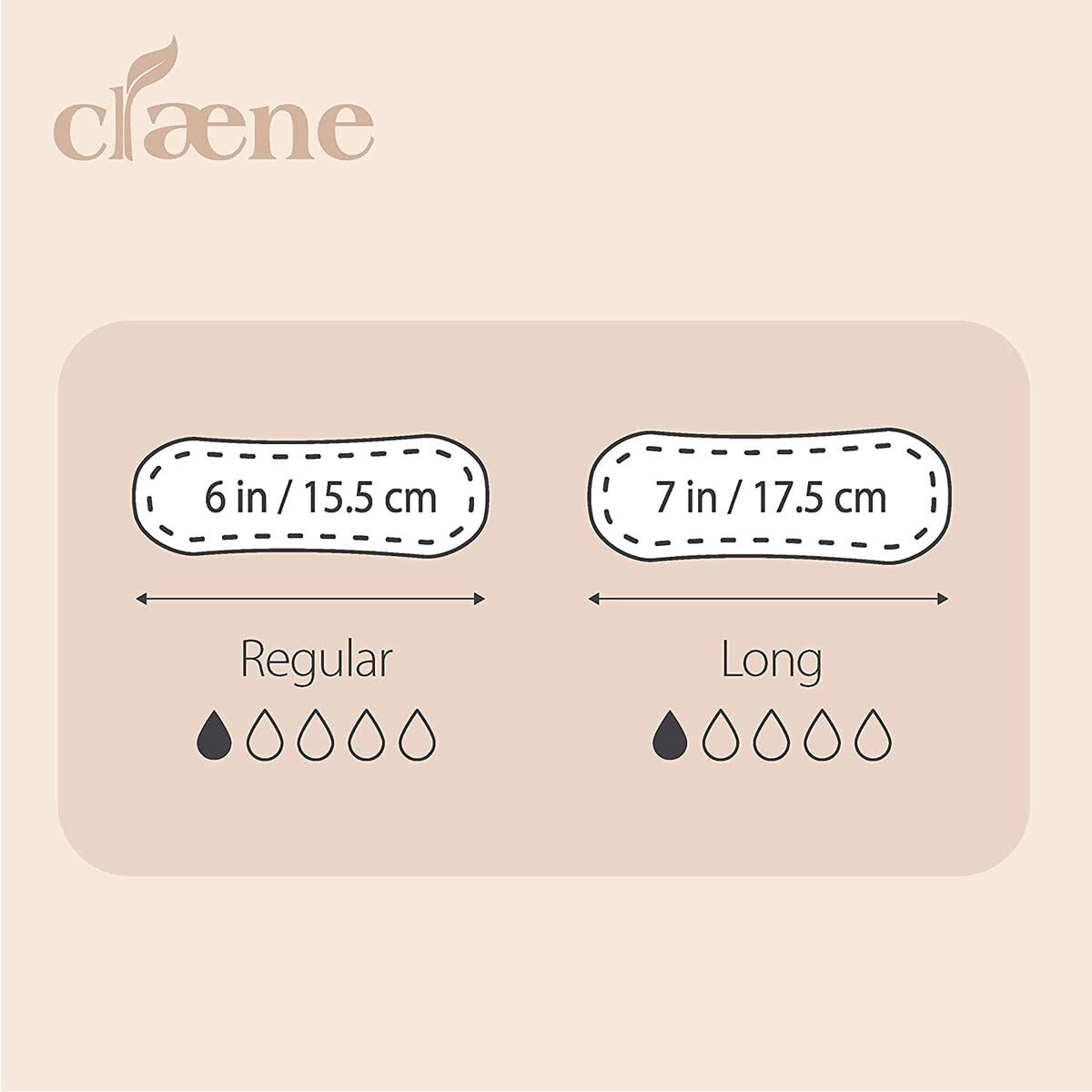 Claene Organic Cotton Panty Liners, Unscented, Thin, Cruelty-Free, Daily, Breathable Organic Panty CLAENE Au supplements