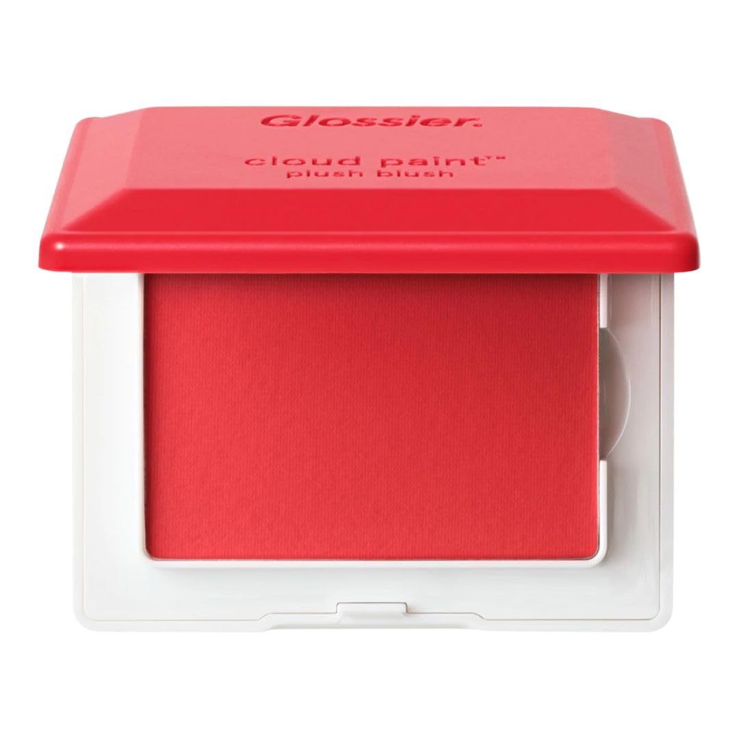 Glossier Cloud Paint Plush Blush - Burst, Bright Red - Soft Matte Buildable Long Wearing Blurring Cream-to-Powder Glossier Au supplements