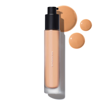 MAKE Beauty Diffusion Dew Skin Tint. Sheer to Medium Coverage Radiant Finish. Blurring, Smoothing, and Brightening for Glowing Complexion. Enhanced with Niacinamide and Adenosine. Tan 06 MAKE Au supplements