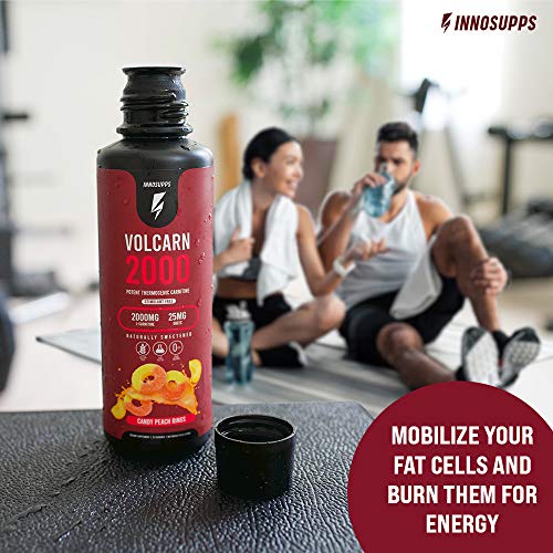 InnoSupps Volcarn 2000 - Advanced Fat Burning Liquid | L-Carnitine, GBEEC, Boost Energy InnoSupps Au supplements