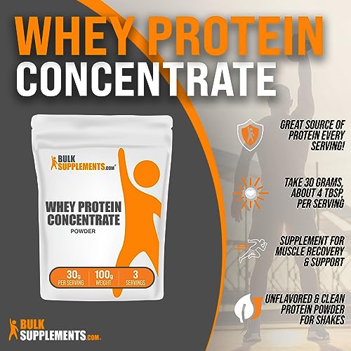 BULKSUPPLEMENTS.COM Whey Protein Concentrate Powder - Unflavored Protein Powder BULKSUPPLEMENTS.COM Au supplements