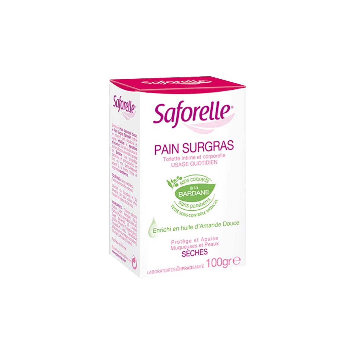 Saforelle Lipid-Enriched Bar Cleanser Saforelle Au supplements