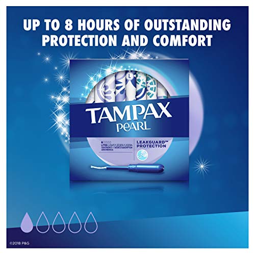 Tampax Pearl Plastic Tampons, Light Absorbency, Unscented, 36 Count (Pack of 2) (72 Total Count) Procter & Gamble Au supplements