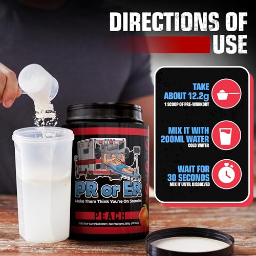 PR or ER Pre Workout Powder for Men and Women, Pre-Workout Energy Supplement PR or ER Au supplements