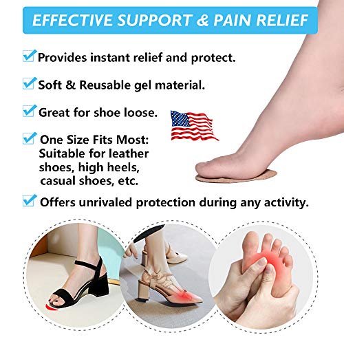 Ball of Foot Cushions, Metatarsal Pads, High Heel Inserts, Forefoot Cushions JUMPOW Au supplements