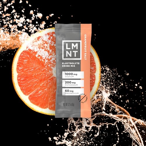 LMNT Zero-Sugar Electrolytes - Grapefruit Salt - Hydration Powder Packets | No Dodgy Drink LMNT Au supplements