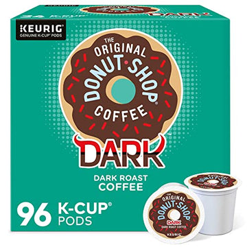 The Original Donut Shop Dark Coffee, Keurig Single-Serve K-Cup Pods, Dark Roast, 96 Ct The Original Donut Shop Au supplements